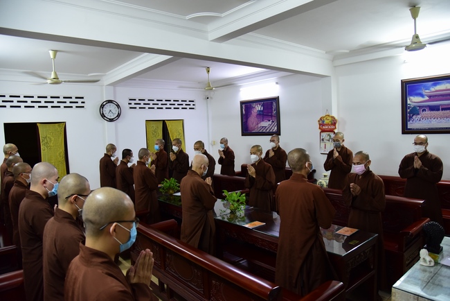 Lễ truyền giới Sa di Phương Trượng